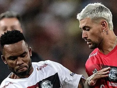 Carlos Alberto volta a falar de Arrascaeta, debocha do jogador do Flamengo e agita a web: "Ele acha bonito falar umas coisas dessas"