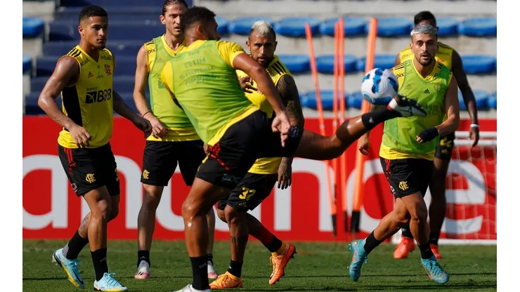 Flamengo Training Session Ahead of CONMEBOL Libertadores 2022 Final