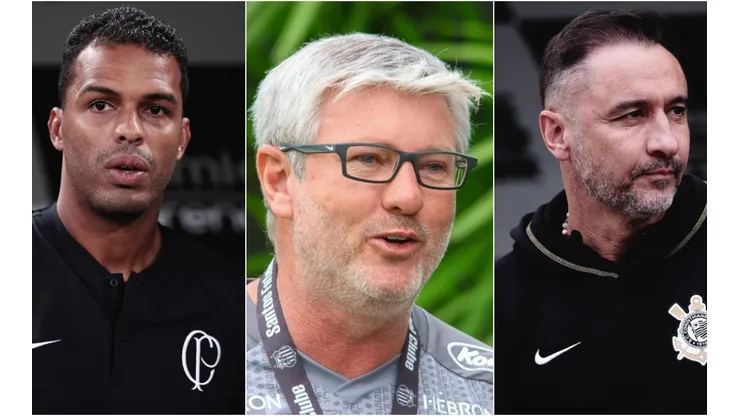 Foto: Ettore Chiereguini/AGIF; Agif; - Lazaro, Hellmann, e Vitor Pereira