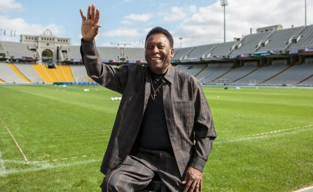 Pelé, ex-jogador do Santos e da seleção brasileira (Foto: Getty Images)