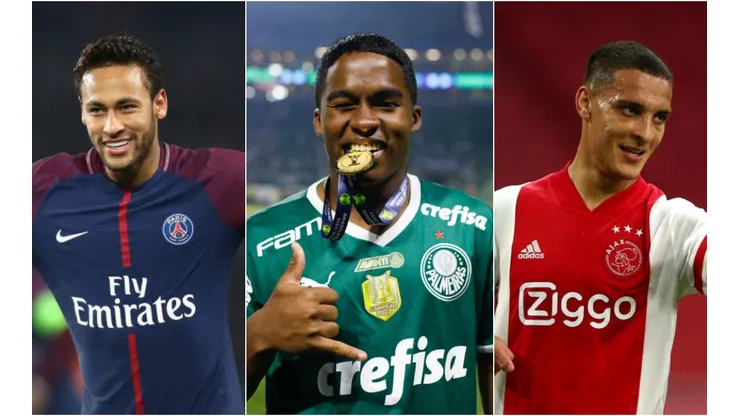 Getty Images - Neymar, Endrick e Antony