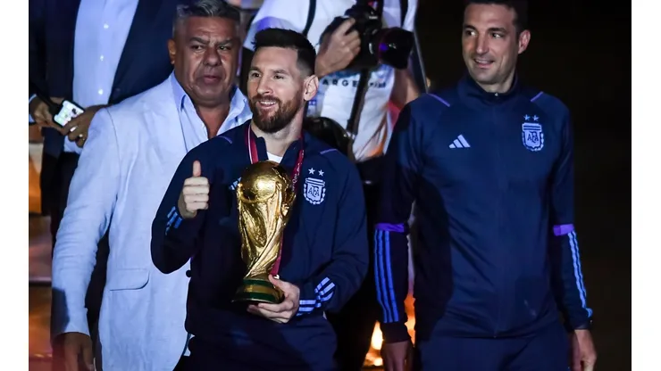 FIFA World Cup Qatar 2022 Winners Arrive to Buenos Aires