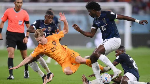 Equador e Holanda, em campo pela Copa do Mundo do Catar (Foto: Getty Images)