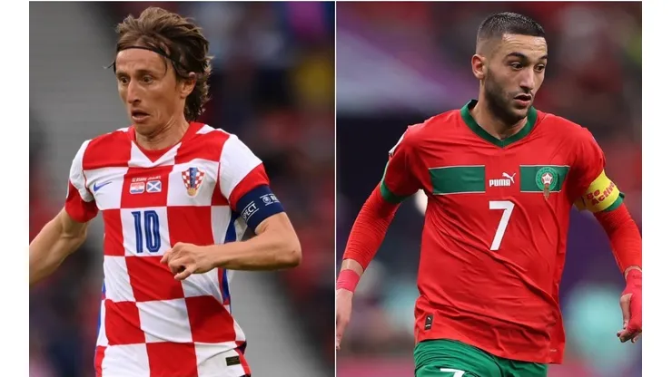Croácia e Marrocos disputam o terceiro lugar neste sábado (Foto: Getty Images)