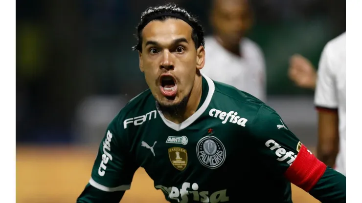 Gustavo Gómez comemora gol pelo Palmeiras (Foto: Getty Images)
