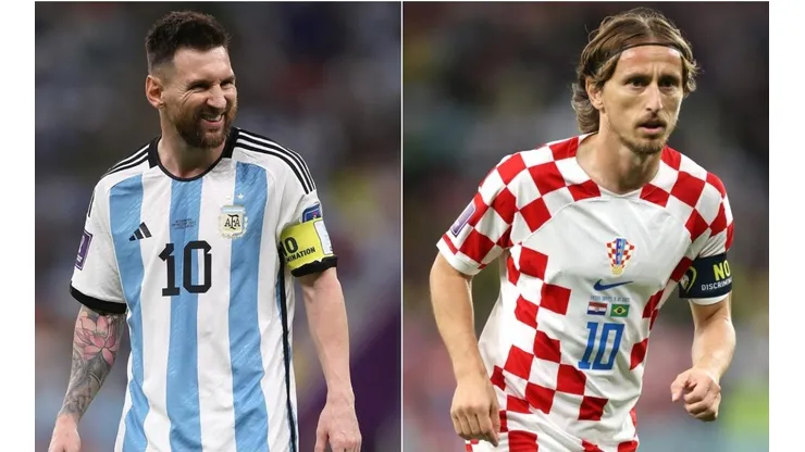 Messi e Modric estarão frente a frente pela Copa do Mundo (Foto: Getty Images)