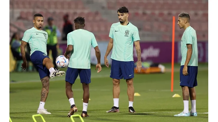 Brazil Training Session - FIFA World Cup Qatar 2022