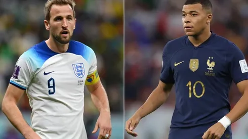 Kane e Mbappé estarão frente a frente em Inglaterra x França (Foto: Getty Images)