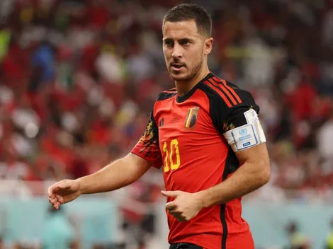 Hazard anuncia aposentadoria da Bélgica após eliminação na Copa do Mundo