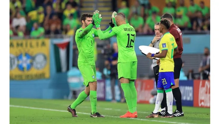 Buda Mendes/Getty Images - Substituição na Seleção Brasiliera: Saída de Alisson e entrada de Weverton