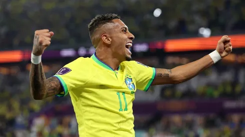 Raphinha escalou Tiquinho Soares, atacante do Botafogo, no seu time ideal