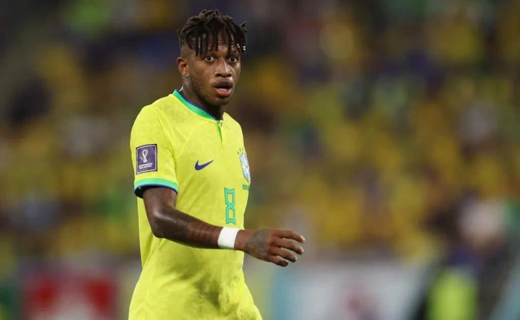 Fred durante Brazil v Switzerland: Group G – FIFA World Cup Qatar 2022. Foto: Getty Images