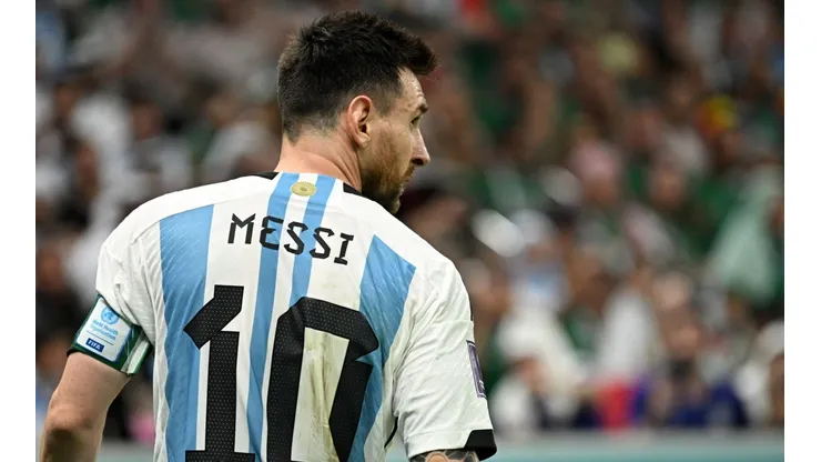 Lionel Messi, em campo pela seleção da Argentina (Foto: Getty Images)