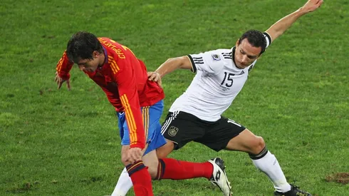 A Espanha eliminou a Alemanha da Copa do Mundo de 2010 (Foto: Getty Images)