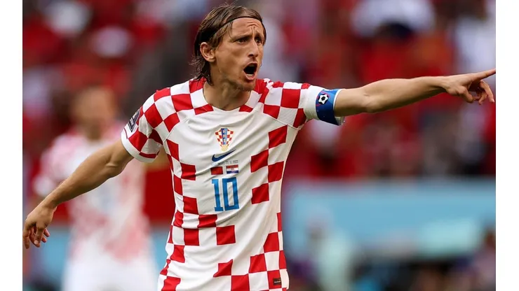 Luka Modric, meio-campista da Croácia (Foto: Getty Images)
