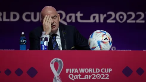 Gianni Infantino Speaks Ahead of Opening Match - FIFA World Cup Qatar 2022