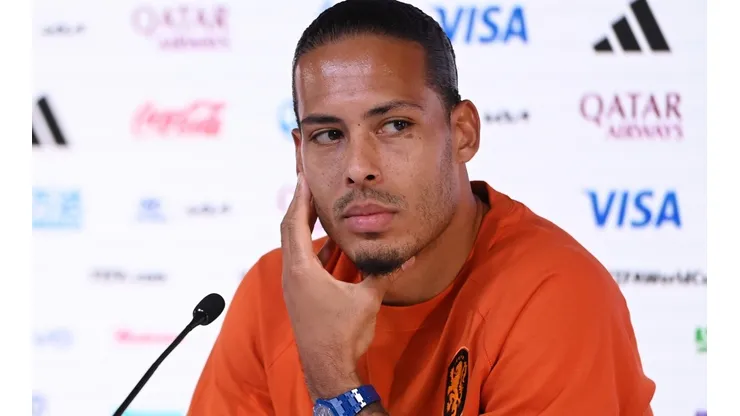 Netherlands Press Conference - FIFA World Cup Qatar 2022