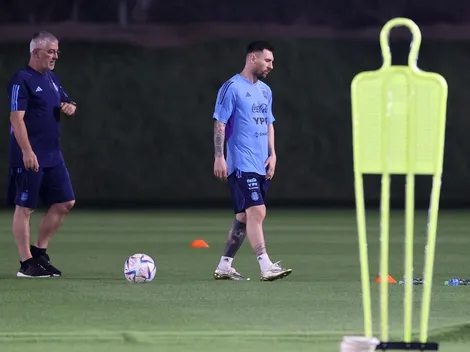 Messi treina separado pelo segundo dia seguido