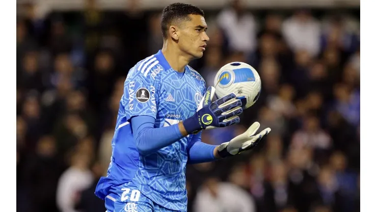 Santos, goleiro do Flamengo (Foto: Getty Images)