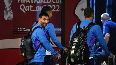 Team Arrival - Argentina