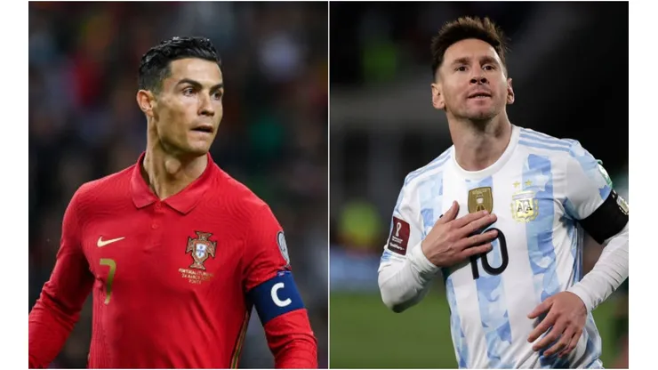 Juan I. Roncoroni - Pool/Octavio Passos/Getty Images - Cristiano Ronaldo e Messi