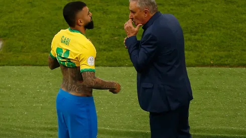 Gabigol critica Tite em festa do Flamengo