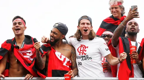 Flamengo Celebrates Winning the Copa CONMEBOL Libertadores 2019 Around Rio de Janeiro