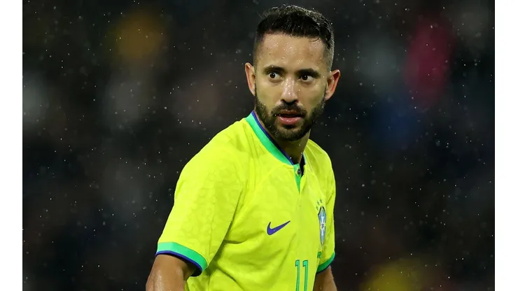 Everton Ribeiro, em campo pela seleção brasileira (Foto: Getty Images)