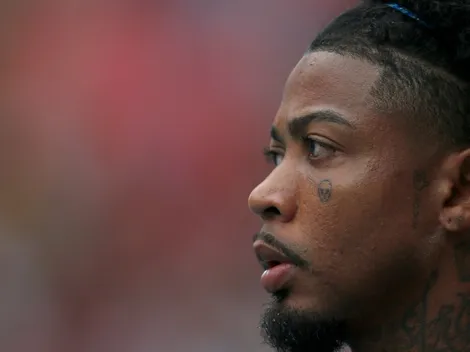 Dois grandes clubes do futebol brasileiro disputam a contratação do atacante Marinho, do Flamengo