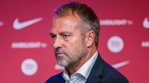 Hansi Flick, técnico do Barcelona.(Photo by Eric Alonso/Getty Images)