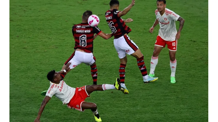 Flamengo v Internacional - Brasileirao 2022