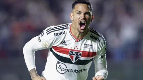 Luciano, atacante do São Paulo (Foto: Getty Images)