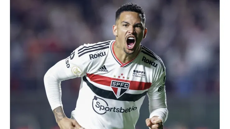 Luciano, atacante do São Paulo (Foto: Getty Images)