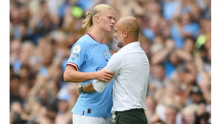 Pep Guardiola está preocupado com Erling Haaland