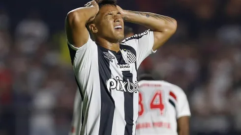 Marcos Leonardo, atacante do Santos (Foto: Getty Images)