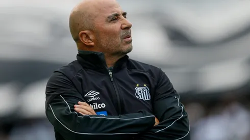 Jorge Sampaoli, treinador do Santos (Foto: Getty Images)