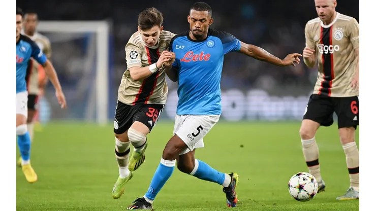 SSC Napoli v AFC Ajax: Group A - UEFA Champions League