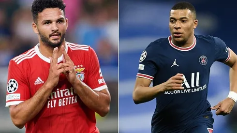 Benfica e PSG se enfrentam nesta quarta-feira (Foto: Getty Images)