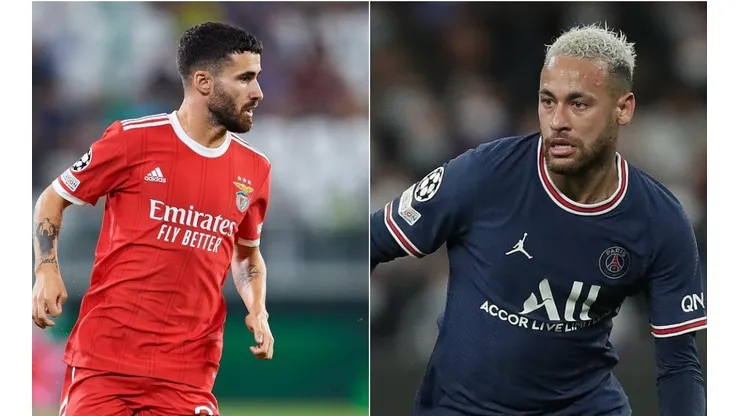 Benfica e PSG se enfrentam nesta quarta-feira (Foto: Getty Images)