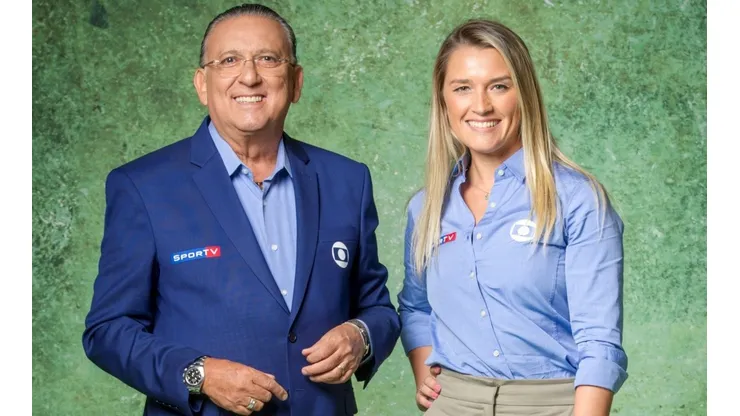 Ana Thaís e Galvão Bueno