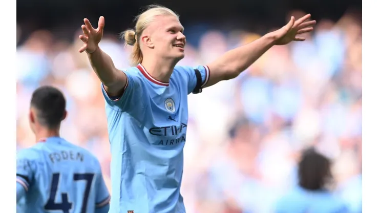 Erling Haaland, atacante do Manchester City (Foto: Getty Images)