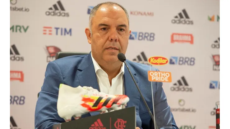 Marcos Braz revela que Flamengo pode voltar a conversa para manter Rodinei (Foto: Alexandre Vidal / Flamengo)