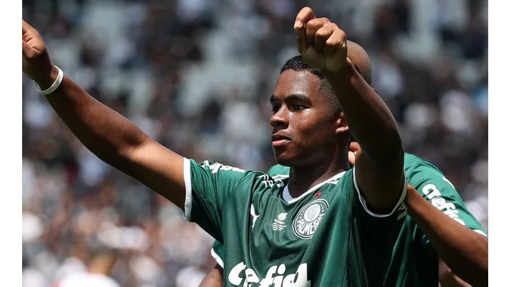 Endrick, em campo pelo sub-20 do Palmeiras (Foto: Fabio Menotti/SE Palmeiras)