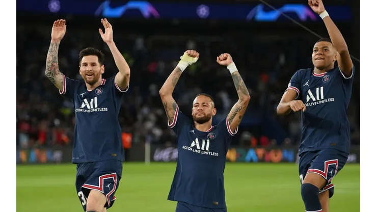 Matthias Hangst/Getty Images - Messi, Neymar e Mbappe