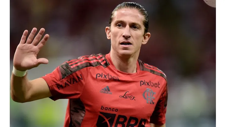 Filipe Luís, lateral-esquerdo do Flamengo (Foto: Getty Images)