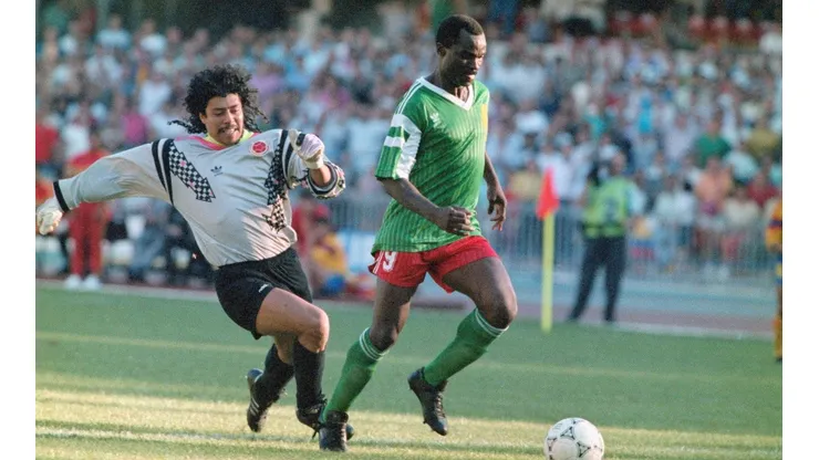 1990 FIFA World Cup Cameroon v Colombia Naples Italy