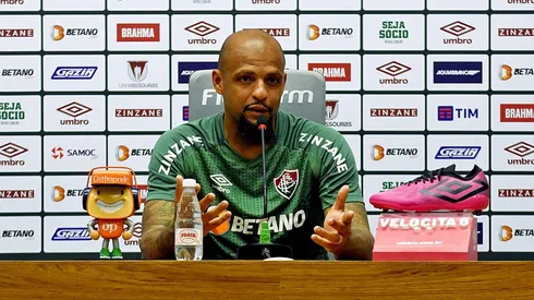 Felipe Melo espera clima hostil para o Fluminense na Neo Química Arena no duelo contra o Corinthians (FOTO: MAILSON SANTANA/FLUMINENSE FC)