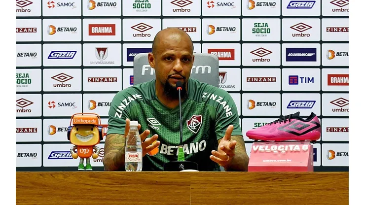 Felipe Melo espera clima hostil para o Fluminense na Neo Química Arena no duelo contra o Corinthians (FOTO: MAILSON SANTANA/FLUMINENSE FC)