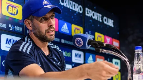 Paulo Pezzolano fala sobre título da Série B (Foto: Gustavo Aleixo/Cruzeiro)