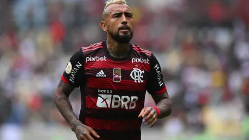 Arturo Vidal, meio-campista do Flamengo (Foto: Getty Images)